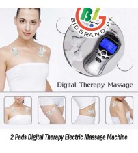 2 Pads Digital Therapy Electric Massage Machine